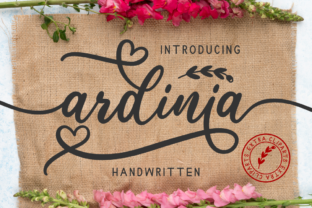 Ardinia: A Stylish Handwritten Font