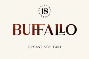 Buffallo Font: Stylish Serif for Digital Marketing