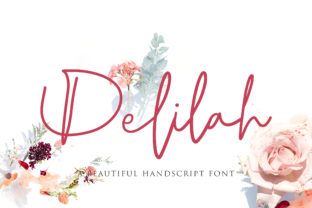Delilah: A Script Font for Creative Campaigns