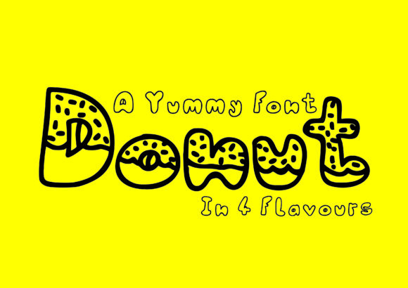 Donut: A Sweet Script Font for Web Design