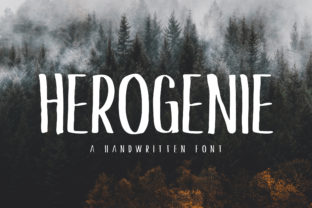 Herogenie: A Font for Business Branding
