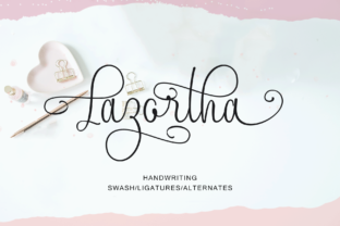 Lazortha: A Creative Font for Campaigns