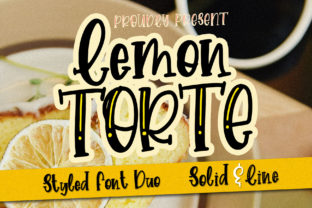 Lemon Torte Font for Business