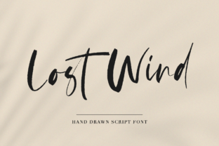 Lost Wind: A Script Font for Modern Design