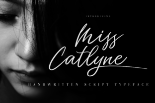 Miss Catlyne Font for Web Design