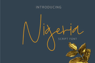 Nigeria Font: A Modern Script for Web Design