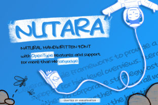 Nutara: A Sweet Handwritten Font for Creative Projects