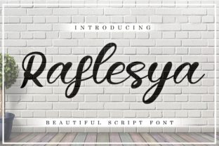 Raflesya: A Beautiful Script Font for Your Brand