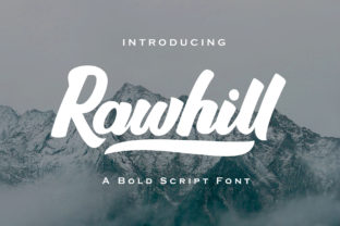 Rawhill: A Bold Script for Digital Campaigns