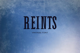 Reints: A Serif Font for Elegant Campaigns