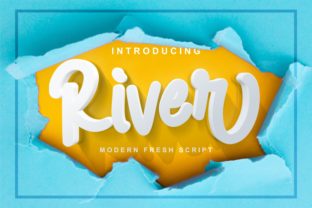 River: A Handwritten Font for Web Design
