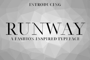 Runway: A Stylish Serif Font