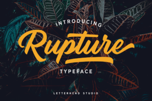 Rupture Duo: A Bold Font for Elegant Design