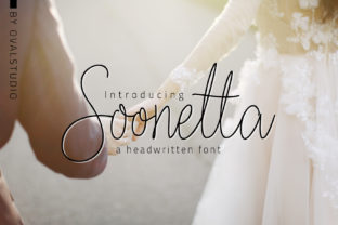 Soonetta Script: A Beautiful Font for Crafters