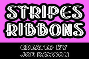 Stripes and Ribbons Font Review