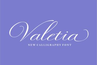 Valetia: A Romantic Script Font for Campaigns