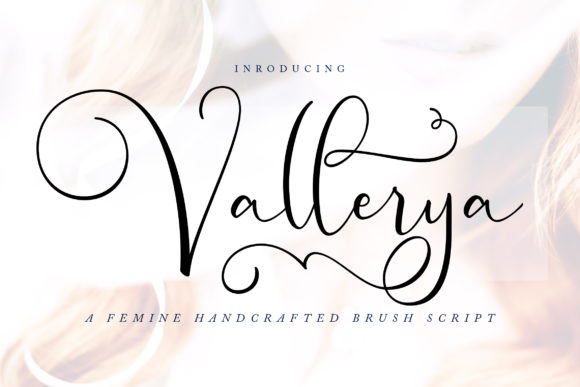 Vallerya: A Script Font for Business Brilliance