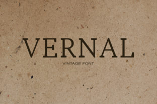 Vernal: A Serif Font for Real Projects