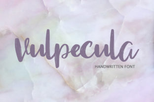 Vulpecula: A Font That Stands Out
